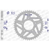 Kettenrad Aluminium