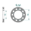 Kettenrad Aluminium