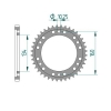 Kettenrad Aluminium