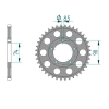 Kettenrad Aluminium