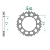 Kettenrad Aluminium
