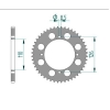 Kettenrad Aluminium