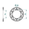 Kettenrad Aluminium