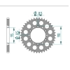Kettenrad Aluminium