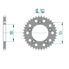 Kettenrad Aluminium