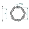 Kettenrad Aluminium