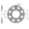 Kettenrad Aluminium