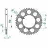 Kettenrad Aluminium