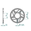 Kettenrad Aluminium