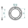 Kettenrad Aluminium