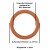 Kupferdichtring Set für Ölablassschraube 5tlg. M22x27x1,5