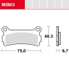 Bremsbelag TRW / Lucas MCB613LF