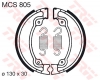 Bremsbacke TRW / Lucas MCS805
