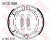 Bremsbacke TRW / Lucas MCS958