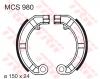 Bremsbacke TRW / Lucas MCS980