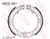 Bremsbacke TRW / Lucas MCS981