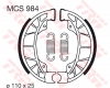 Bremsbacke TRW / Lucas MCS984