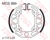 Bremsbacke TRW / Lucas MCS989