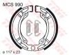 Bremsbacke TRW / Lucas MCS990
