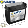 Batterie VARTA T19BL (FA) / YT19BL-BS Powersports AGM Active