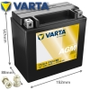 Batterie VARTA TX14-BS / YTX14-BS Powersport AGM geschlossen