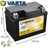Batterie VARTA TX4L (FA) / YTX4L-BS Powersports AGM Active