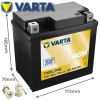 Batterie VARTA TX5L (FA) / YTX5L-BS Powersports AGM Active
