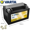 Batterie VARTA TX7A (FA) / YTX7A-BS Powersports AGM Active