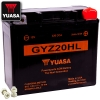 Batterie YUASA GYZ20HL (WC) AGM geschlossen